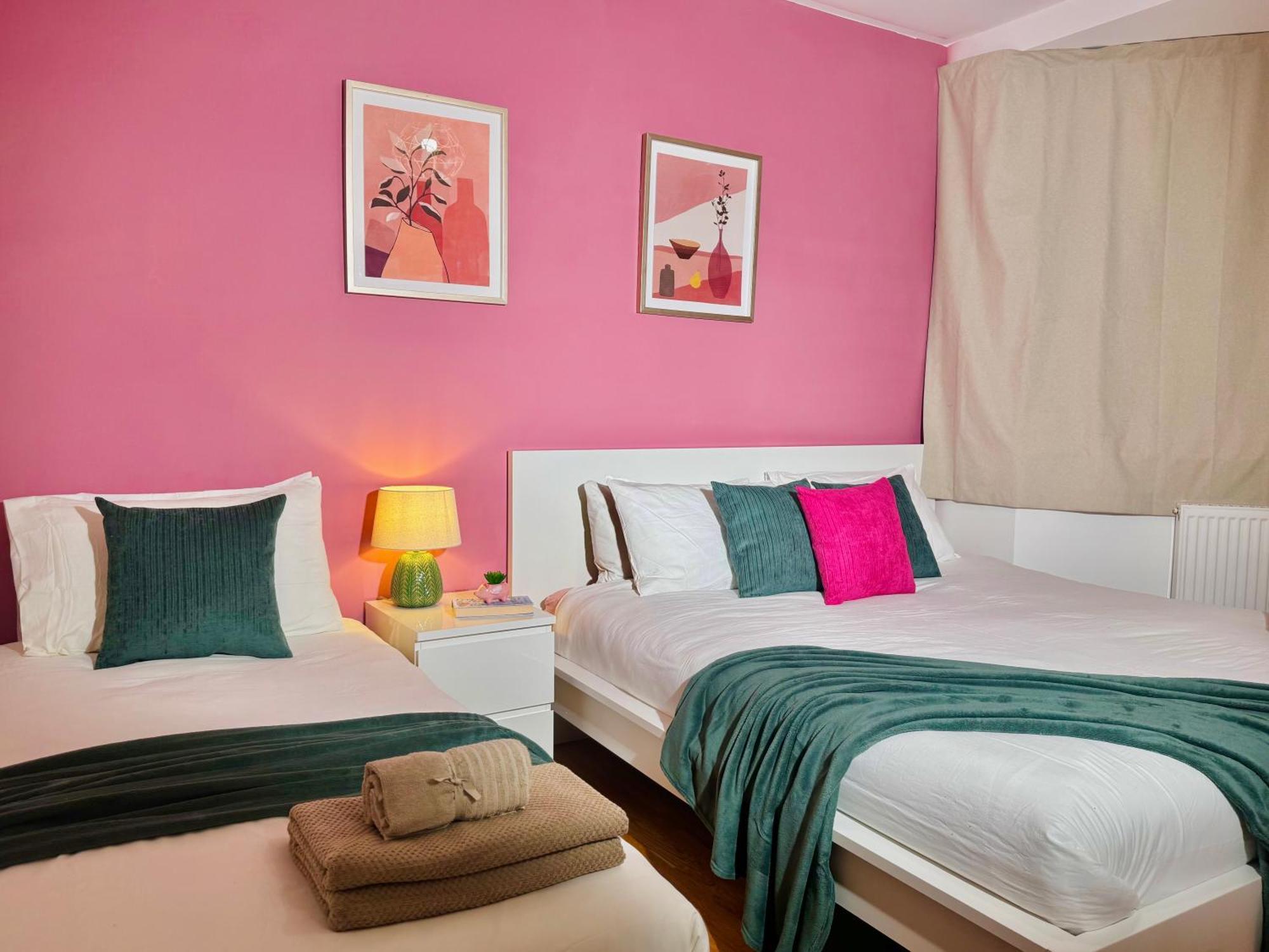 Modern 1-Bed Apt 30Min To Central London & Parking Londres Exterior foto