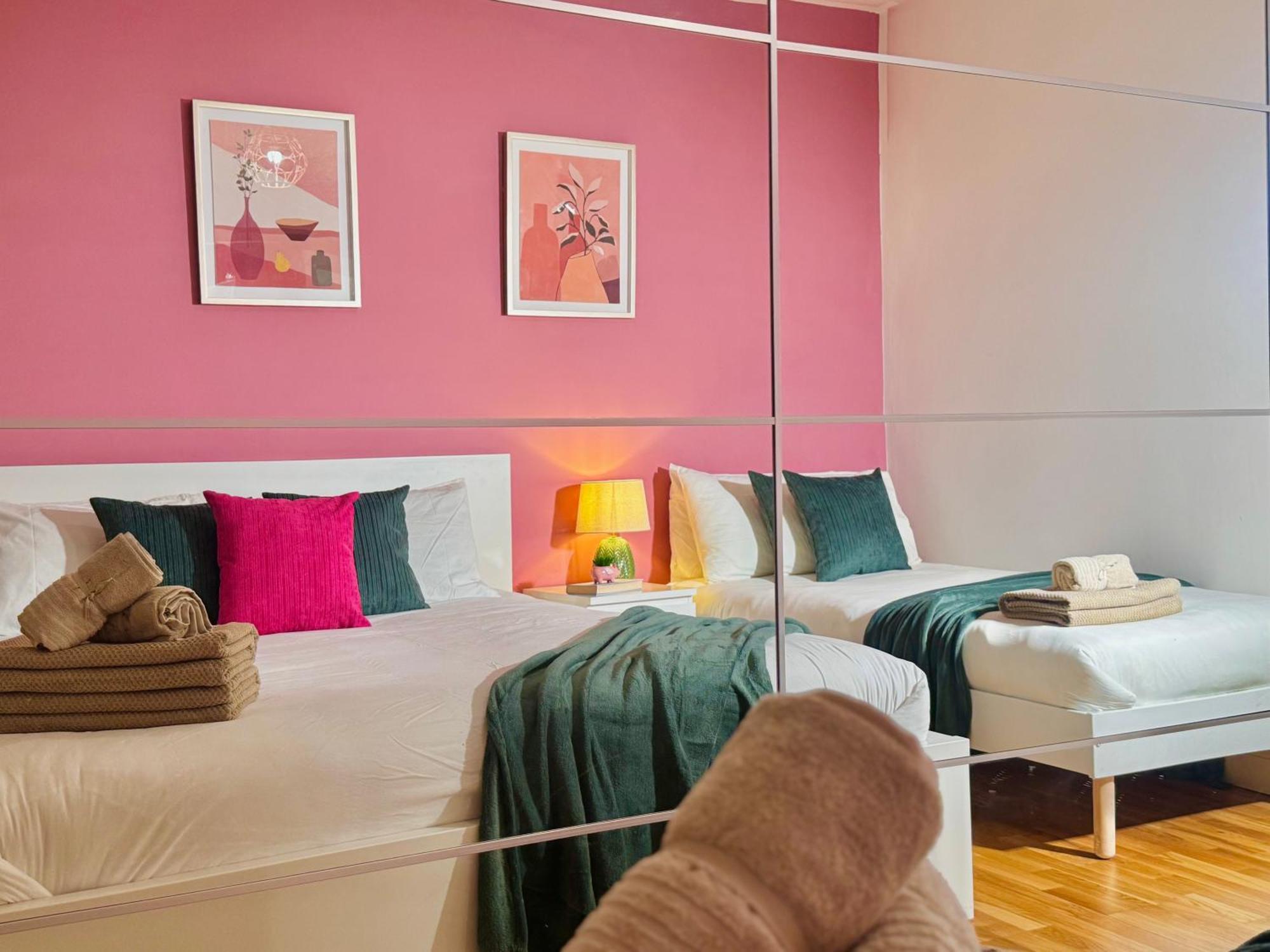 Modern 1-Bed Apt 30Min To Central London & Parking Londres Exterior foto